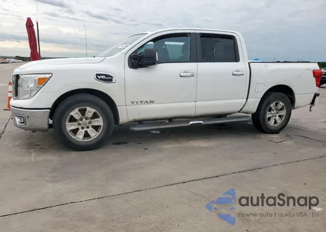 2017 Nissan Titan Sv из США, поврежденный, VIN 1N6AA1E66HN538248